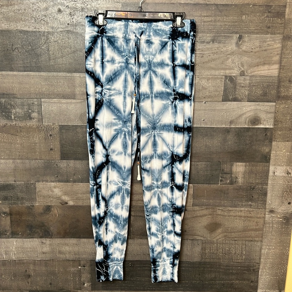Blue and White Boson Proper Lounge Pants
